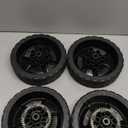 8" Lawn Mower Front Rear Wheel Kit Replace 42710-VR8-N00ZA for Honda HRN216 VKA, HRN216 VKAA, HRN216 VLA, HRN216 VLAA, HRN216 VYA, HRN216 VYAA, HRR2169 VKA (2 x Front Wheels+2 x Rear Wheels)