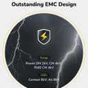 Cudy 8 Port Fast Ethernet 100Mbps PoE Switch 8 PoE+ Ports @120W, Plug & Play Sturdy Metal w/Shielded Ports Extend Mode Priority Mode FS1010PG