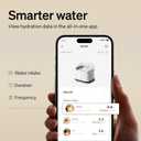 PETLIBRO Cats Water Fountain for Multi Cats, Cat Fountain with RFID Recognition Each Pet, 3L/101oz Pump-Free Cat Water Fountain Stainless Steel Tray, 2.4G Wi-Fi APP Pet Water Fountain x2 Collar Tags