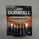 Duracell Coppertop AAA Batteries with Power Boost Ingredients, 8 Count Pack Triple A Battery with Long-lasting Power, Alkaline AAA Battery for Household and Office Devices