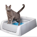 Petsafe ScoopFree Crystal Pro Self-Cleaning Cat Litter Box, Automatic, Unbeatable Odor Control, Gray, Size: One size