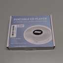 Portable CD Player, Disman CD Player for Car, Battery Powered Personal CD Music Player with Headphones Jack, Built-in 1000mAh Battery, Aux-Out Cable/TF Slot, LCD Display, Anti-Skip for Home