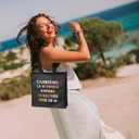 Hispanic Heritage Month Non Woven Bags 8.7" Gift Reusable Treat Bag for Hispanic Heritage Month Decor (Black)