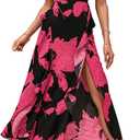 BTFBM Summer Dresses for Women Wedding Guest (S)