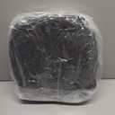 Marsui 4 Pieces Soft Stool Covers Round Bar Stool Cushions with Elastic Band Padded Seat Covers Nonslip Round Seat Cushions for Chairs Slipcovers(13 Inch,Black)