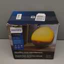 Philips SmartSleep Wakeup Light, Colored Sunrise and Sunset Simulation, 5 Natural Sounds, FM Radio & Reading Lamp, Tap Snooze, HF3520/60