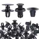 30PCS 3 in 1 Retainer Clip Assortment Compatible for Honda & Acura 10PCS Each of 91501-TR0-003, 91505-TM8-003, 90682-SEA-003 Interior Door Trim, Fender, Bumper Push-Type Fasteners