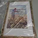 decorUhome 11x17 Picture Frame, Display Pictures 8x12 with Mat or 11x17 without Mat, Wall Hanging Poster Frame, Distressed Brown, 1 Pack