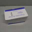 100Pack 2.5ml Luer Lock Syringes Supplies with 23Ga 1Inch, Individually Sealed Packed