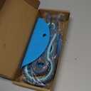 Jar Opener for Weak Hands, Seniors with Arthritis, 5 in 1 Multi Function Bottle Opener Lid Opener For Arthritic Hands with Non Slip Rubber Jar opener Gripper Pad(blue) (3-piece set)