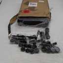 6-Cube Storage Organizer, Closet Organizer Storage Cabinet Shelf Bookcase Bookshelf with Metal Hammer, Storage Cubes Organizer Cabinet for Kids, Closet, Bedroom, Bathroom(11.8x11.8x11.8 inch)Black