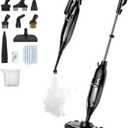 Steam Mop, 12-in-1 Powerful Handheld Steam Cleaner Detachable Steam Mops for Floor Cleaning, 565ML Removable Tank, 23FT Power Cable, MultiPurpose Steamer for Hardwood, Tile, Grout, Furniture, Henna