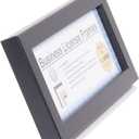 Creative Picture Frames 4-4X9Bk Black Business License Certificate Frames for Professionals 3.5 by 8.5-Inch Self Standing Easel