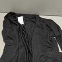 LILLUSORY Cardigan Sweaters for Women Lightweight Open Front Cardigans Casual Loose 2026 Spring Outfits with Pockets (X-Large, Black)