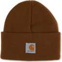 Carhartt Knit Beanie Cuff Hat (2-5T, Brown (Toddler))