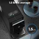 Electactic Nugget Ice Makers Countertop, Portable Ice Maker with Self-Cleaning, 35Lbs Per Day, Self Dispensing Design, One-Click Operation, 1.8L Water Tank, 1.5Lbs Ice Storage, for Multi-Scenario Use