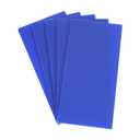 uxcell Corrugated Plastic Sheets,4mm Blue Blank Yard Lawn Signs,12Inch x 6Inch Waterproof Sign Blank Board 5pcs (12 Inch x 6 Inch, Blue)