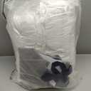 Globon Winter White Goose Down Comforter King Size,Down Duvet Insert, 800 Fill Power, 420 Thread Count,Ultra Soft Noiseless Shell with Corner Tabs, White