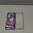 GVIEWIN for Z Fold 7 Case Built-in HD Screen Protector [Compatible with Magsafe][Hidden Kickstand] Magnetic Full-Body Hinge Protection Slim Phone Case for Samsung Galaxy Z Fold 7, Quicksand/Purple