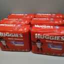 Huggies Size 4 Diapers, Little Movers Baby Diapers, Size 4 (22-37 lbs), 150 Count (6 Packs of 25)