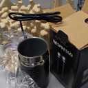 Nespresso Vertuo Plus Deluxe Coffee and Espresso Maker by De'Longhi, Titan with Aeroccino Milk Frother, 110 Volts