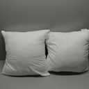 MIULEE Throw Pillows Inserts, Pack of 2 18x18 Inch 100% Virgin Fiber Filling Bed Couch Pillows