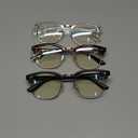 Racico Blue Light Glasses for Men & Women - Mixed Material + Metal Frames with UV Protection Coating (*A1 Matte Black/Tea/Clear)