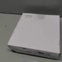 Thyle 10 Pcs Mini Christmas Village Train Decoration Include 1 Christmas Train Set, 3 Resin Village Houses, 6 Mini Sisal Snow Trees Under The Xmas Tree Decor Holiday Party Gifts, Battery Not Included