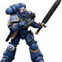JOYTOY Warhammer 40,000 1/18 Action Figure Ultramarines Primaris Lieutenant Argaranthe Collection Model Birthday Gifts