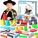 Magic Kit for Kids 30 in 1 Magic Set 116+ Magic Tricks Magic Toys with Step-by-Step Video Instructions for Beginners and Kids Magic Trick Kit Christmas Halloween Birthday Gifts for Boys Girls