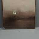 Framed Brown Abstract Landscape Wall Art Set of 2, Neutral Canvas Prints, 24"W x 24"H x 2Pcs