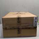 32Inch Expandable Travel Duffel Bag, Foldable Luggage with Telescoping Handle, Carry on Suitcase with 3 Size and Removeable Wheels, Large Rolling Duffle Bag for Men Women (Black)