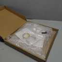 YestBuy 4 Tier Cupcake Stand Acrylic Tower Display with LED Light Premium Holder Dessert Tree Tower for Birthday Cady Bar Dcor Weddings, Parties Events (Yellow Light)