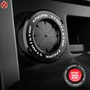 Rotary Push Start Button Cover, Car Engine Push to Start Stop Accessories, Auto Ignition Switch Cover, Cool Motorcycle Car Decor Gift for Christmas New Year's Birthday, Black