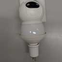 WESECUU Light Bulb Security Camera -5G& 2.4GHz WiFi 2K Security Cameras Wireless Outdoor Motion Detection and Alarm,Two-Way Talk,Color Night Vision,Human Detection, Bulb Camera Compatible with Alexa