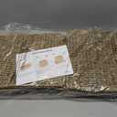 Seagrass Storage Baskets, 12X12X10in Cube Wicker Storage Basket for Shelves, Pantry Baskets Organization and Storage, Kitchen Storage Baskets, Bathroom Shelves Storage Basket Set of 3