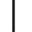 DAWNER 24" Black Toilet Paper Holder Free Standing, Stainless Steel Rustproof Toilet Paper Stand with Storage, Stable Heavy Weighted Flat Base for Apartment, Bathroom, Kitchen, Matte Black Finish