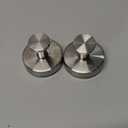 Suction Cup Hooks for Shower No-Drill Bathroom Hooks for Towels, Robes, Loofah Mountable on Bathroom Walls, Kitchen, Glass, Mirrors, Tile and Smooth,Non-Porous Surfaces (2, Brushed Nickel)