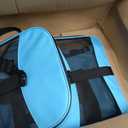 Cat Carrying Case - Pet Carrier Airline Approved, Protable and Breathable Pet Travel Carrier Removable Fleece Pad, Collapsible Cat Carrier Dog Carrier for Medium Cats Small Cats Dogs(X-Large, Blue)