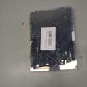 2 x 100 PCS Heavy Duty Nylon Cable Tie Buckles with Locking Pins & Buttons, UV Resistant Self-Locking Zip Tie Mounts for Car Bumper Repair, Automotive Body Fasteners, Universal Fit for Most Vehicles