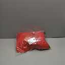 Table Skirt for Rectangular Tables 6ft - Spandex TableCovers for Standard 6 Foot Table - One Piece Fitted Elastic Tablecloth - Wrinkle Resistant Ruffles Design for Weddings, Party, Events (Red)