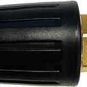Simpson Cleaning 80144 4500 PSI Universal Turbo Pressure Washer Nozzle, 1/4-Inch Quick Connect, Hot- or Cold-Water Use