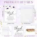 Maxcheck 30 Sets Graduation Gifts Cheers to the Graduate Stainless Steel Shot Glasses with Thank You Cards and Gift Bags Graduation Party Favors Supplies for Teacher Classmates Family(Purple)