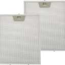 2 Pack WB02X24871 Range Hood Grease Filter Replacement 5 Layer Aluminum Mesh Hood Grease Filter Fit for GE JVW5361SJSS JVW5361EJ1ES JVW5361EJES