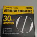 NAVONA ADHESIVE HOOK&LOOP 30FT 1IN WIDTH, Double Rolls