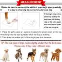 QUMY 4PCS Dog Boots for Large Dogs, Medium Dog Shoes & Paw Protectors for Hot Pavement, Summer Heat Protection, Mesh Breathable Nonslip Dog Booties for Hardfloors, Walking Running Hiking Black Size 4