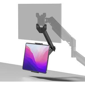 Universal VESA Mount Adapter for Tablets,Monitor Arm Extension Arm,Compatible with 4.7-15.6" Tablet/Phone/Portable Screen,Fits VESA 75x75 & 100x100,MAT002-XL