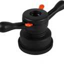 Wheel Balancer Tire Change Tool, 40mm/ 38mm/ 36mm Wheel Balancer Quick Release Wing Nut & Pressure Cup Hub Shaft Nut (Thread Diam. 40mm, Pitch 4mm)