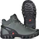 XPETI Men's TERRA Mid Hiking Boot (8.5, Grey)