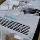 GE Profile ClearView Inverter Window Air Conditioner Unit, 10,300 BTU, U-Shaped Adjustable Depth, Energy Efficient Cooling up to 450 sq ft., Ultra Quiet, SMART Home Capable, Includes Remote, White